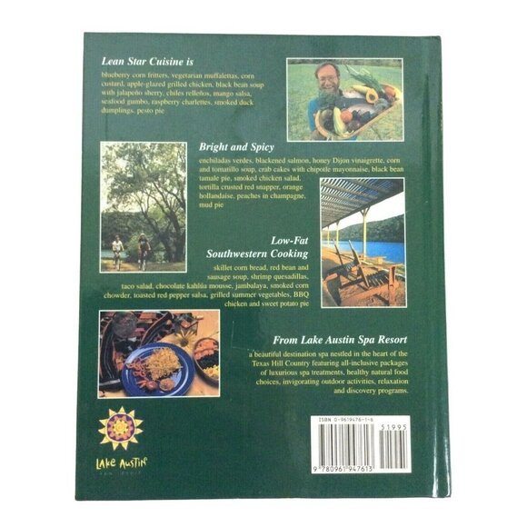 Lean Star Cuisine Cookbook Lake Austin Spa Resort Texas Low Fat Recipes 1996 - Picture 2 of 6